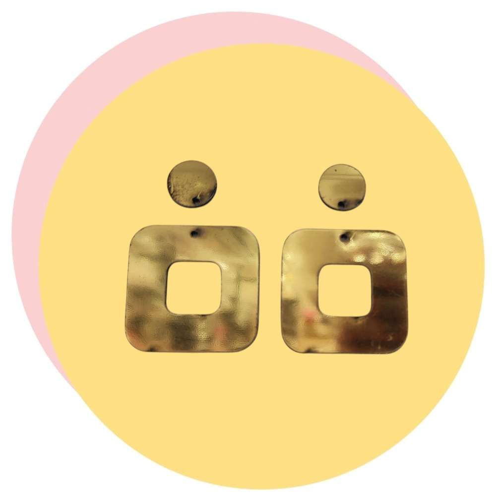گوشواره مولتی مربع