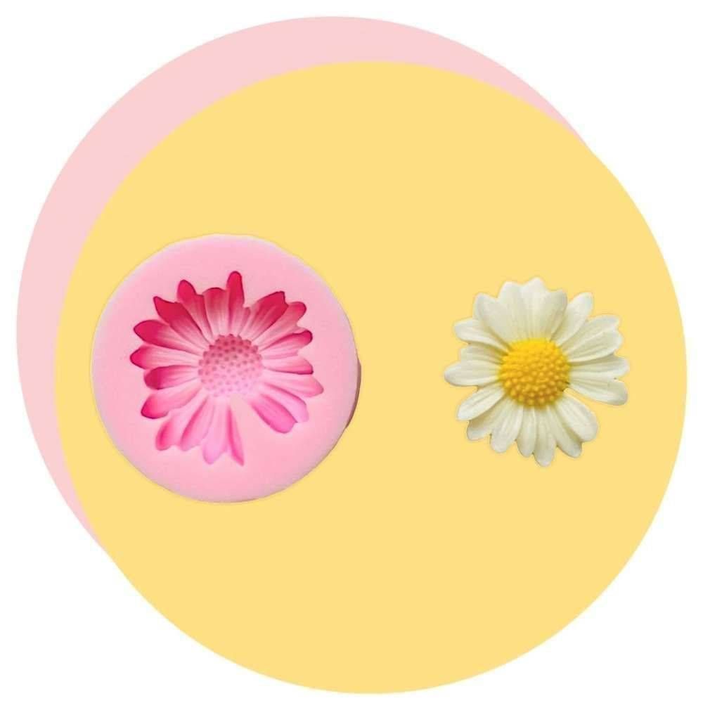 قالب سیلیکونی گل بابونه ۶ سانت