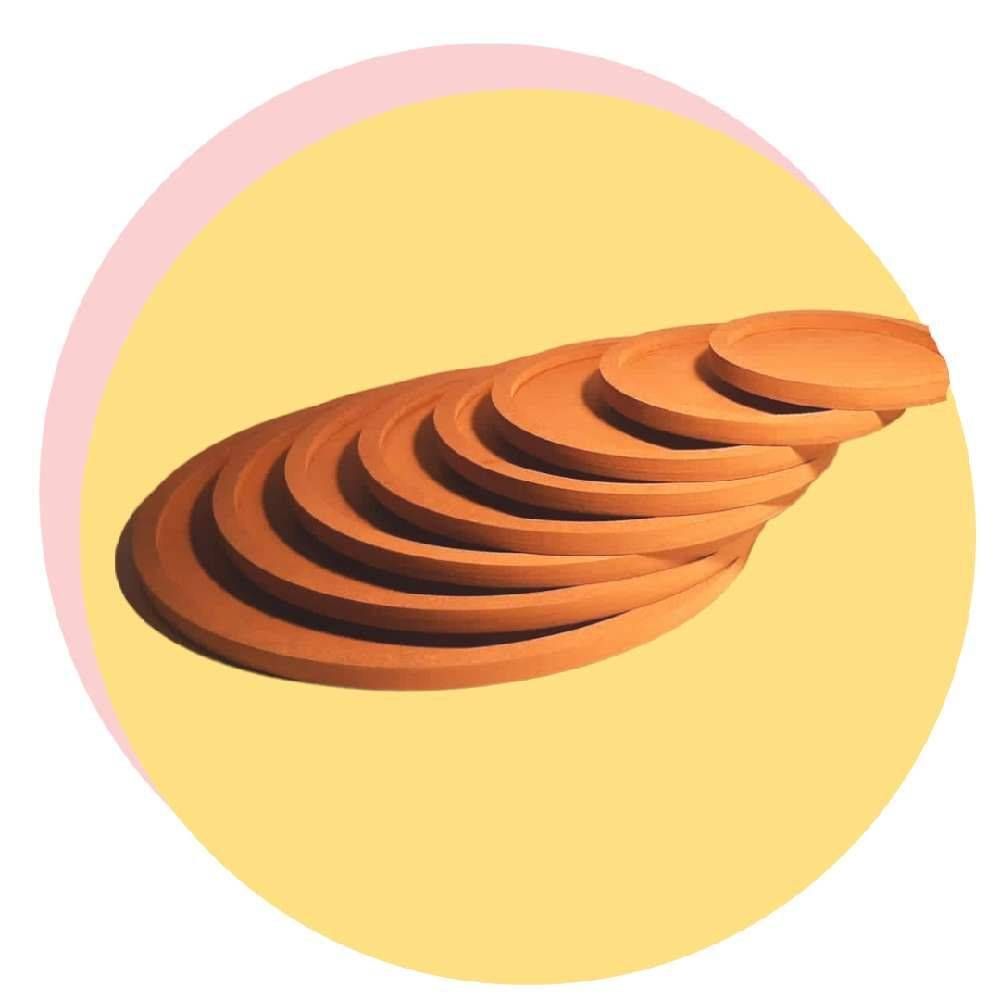بیس چوبی ۶٠ سانت رکابدار