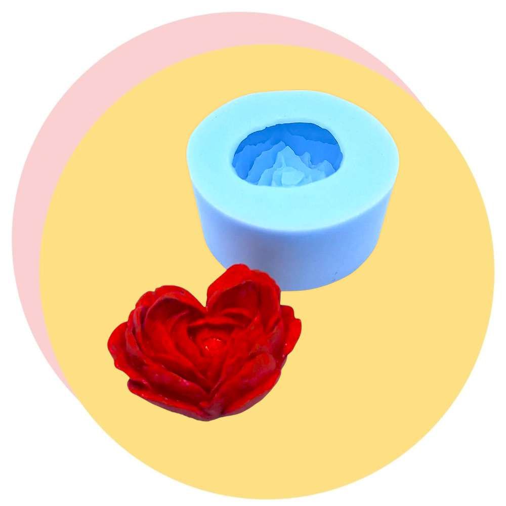 قالب سلیکونی رز قلبی